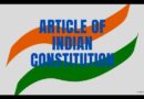 Article of Indian Constitution