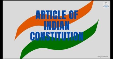 Article of Indian Constitution