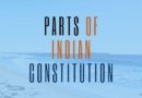 Parts of Indian Constitution