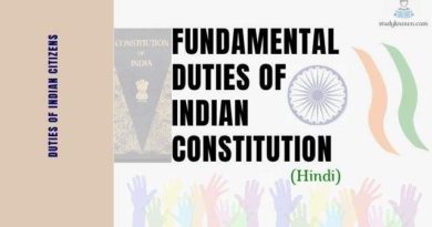 Fundamental Duties of Indian Constitution