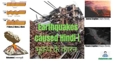 Earthquakes caused